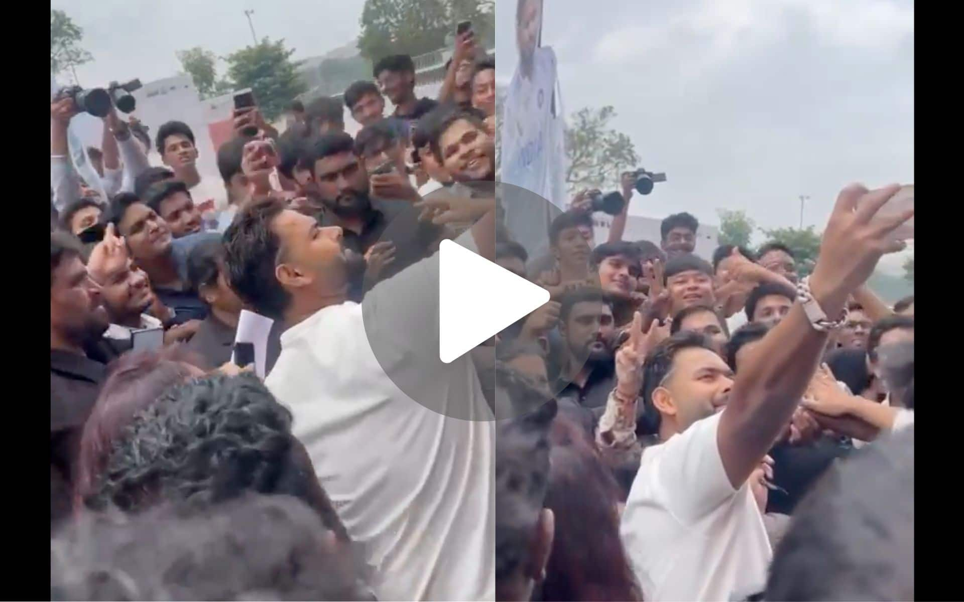 Rishabh Pant Shows Off His Charisma As Fans Go Crazy In Bengaluru At ‘Star Nahi Far’ Event - Watch